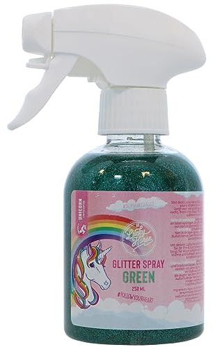 Brama West Holland Pferde Glitzer Spray Unicorn - Mähnen Spray - Schweifspray für Pferde - Blau