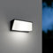 EBION Outdoor Wall Light Mains Powered, Max 20W E27 Aluminum Outside Wall Sconce for Garden, Patio, Garage, IP45 Waterproof, Grey