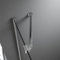 Mampara de ducha, barra estabilizadora para mampara de ducha de 50 cm para grosor de cristal de 5 – 8 mm, con articulación flexible, giratorio 360°, aluminio para mamparas de ducha