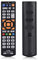 Multimedia Remote Control, Universal Smart Remote Control Controller With Learning Function for TV CBL DVD SAT, 3 Devices 126 Keys, FastLocating