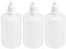 Recogwood 3-Pack 100ml Plastic Dropper Bottles, Translucent, Eye Dropper with Screw Cap for Essential Oils, Paint