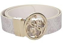 GUESS Noelle Adjustable & Reversible Pant Belt W85 Dove Logo