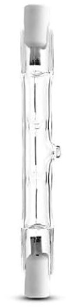 Calugy 2er Pack Halogenstablampe R7s 78mm 120 Watt 2250 Lumen 827 warmweiß dimmbar – R7s Lampe – R7s 78mm – R7s Leuchtmittel – R7s Stablampe