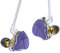keephifi CCZ BC04 HiFi IEM In Ear Monitors, Auriculares intrauditivos con 1BA y 1DD, Auriculares con Cable para Juegos livianos, Cable extraíble 5N OFC para Cantantes, Pines 2PIN-Z