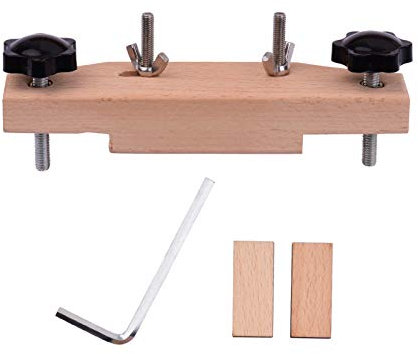 COMETX Guitar Bridge clamp Acoustic Guitar Bridge Clamp Cork Gasket Set Guitar Bridge Repair Tools Luthier Tools