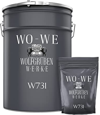2K Epoxidharz Steinteppich Porenfüller Außen UV-Schutz Bodenbeläge Treppe W731-9Kg