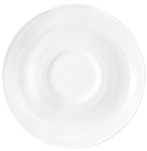 Terra Kombi-Untertasse klein 13,5 cm weiß
