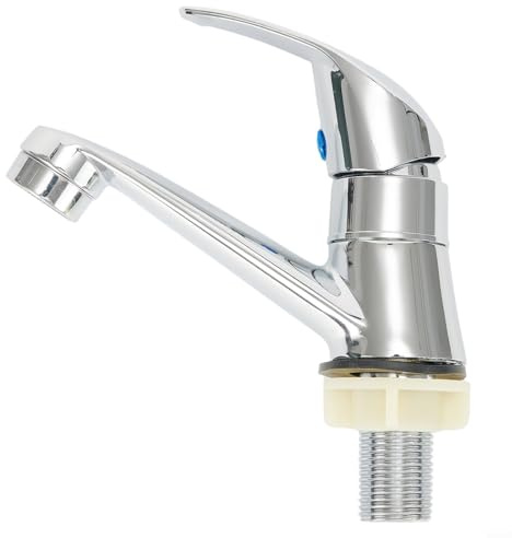 Einhandarmaturen aus Zinklegierung für Badezimmer, Waschbecken, Einloch-Wasserhahn, Kaltwasserhahn, Waschtischarmatur für Küche, Badezimmer