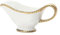 SDA287MZ Salsera Salsera de cerámica Blanca, Jarra for Salsa con asa, Bote for Salsa de Porcelana, Recipiente Decorativo for Salsa, for Fiesta de Caldo de bistec Jarra de Leche
