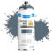 Etrexonline Pintura Spray Ecológica 400ml - Base Agua, Sin Olor - Para Muebles, Metal, Plástico y Madera - Colores Vivos y Permanentes, Cobertura Uniforme - Gris Oscuro, 1 unidad