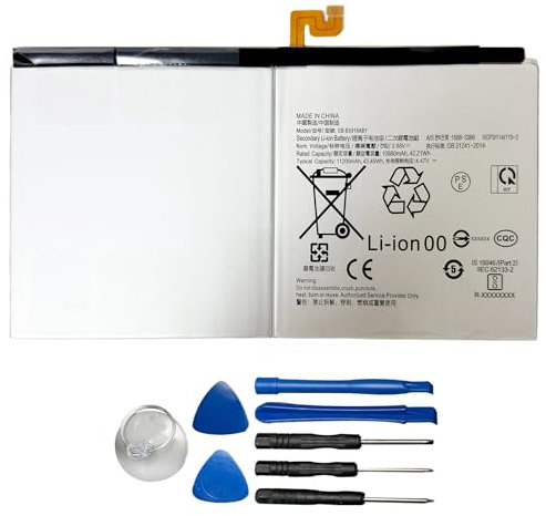 EB-BX916ABY - Batteria per tablet per Samsung Galaxy Tab S9 Ultra WiFi X910 5G X916 Tablet + Tools 1ICP3/114/115-2