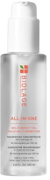 Biolage, All-In-One Multi-Nutzen-Öl, für alle Haartypen, spendet Feuchtigkeit & Schutz, angereichert mit Moringa-Öl, vegane Formel, 100 ml
