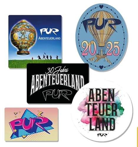 Pur, Abenteuerland Best Of Magnet Set (4 Stuck)