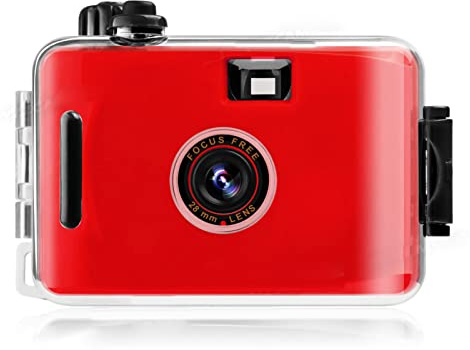 Generic Vintage Film Camera Easy to Develop for Kids and Adults Portable Point and Shoot Camera for Travel Photography (Pink official standard)