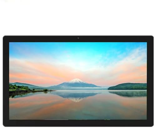 Nuxyyds Großer horizontaler und vertikaler digitaler Bilderrahmen mit 1920 x 1080 HD, wandmontiertes Werbegerät für verbesserte visuelle Darstellung Präsentation, einfach einzurichten 27