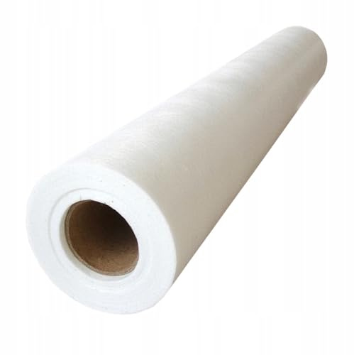 Foltape 1 m x 50 m Rolle Malervlies Glasfervlies zur Rissüberbrückung für Wände und Decken ohne Kleber ideal für Gipsflächen Trockenbau Renovierung und Neubau