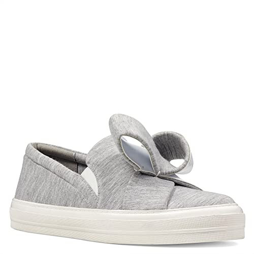 Nine West Damen, Slip On Sneaker ODINELLA, Grau (Heather Grey), 40 EU