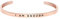 NewChiChi Inspirierende Armbänder, Manschettenarmband Verstellbar 4 mm Mantra Zitat Band Graviert Edelstahl Freundschaft Motivationsschmuck für Frauen Männer Mädchen