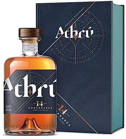 Athrú KNOCKNAREA 14 Years Old Single Malt Irish Whiskey 48% Volume 0,7l in Geschenkbox Whisky