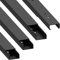 Cablecoach Habengut Kabelkanal (mit Montagelochung im Boden) 30x15 mm aus PVC, Farbe: Schwarz, Länge 4 m (4 x 1 m Länge)