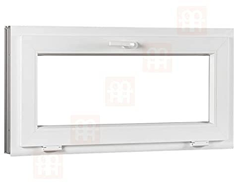 Kunststofffenster | 70x44 cm (700x440 mm) | weiß | Kipp-Fenster