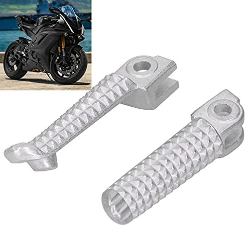 Deror Repose-Pieds de pédale Avant en métal pour Moto pour Yamaha R1 R6 MT09 MT07 R3 R15 R25 FZ1 FZ6 YZF600 YZF1000