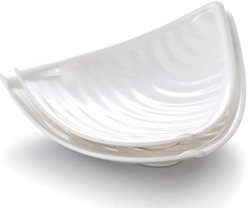 MGKolbe® Svuotatasche Design Moderno in Melamina Porta Chiavi Uomo Vassoio Ingresso Casa Portaoggetti Monete Gioielli Orecchini Caramelle Cioccolatini Organizer Scrivania Da Tavolo (colore Bianco)