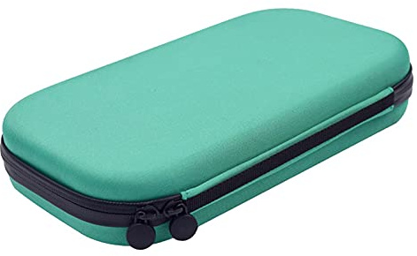 EVA Hard Stethoscope Case, Stethoscope Storage Box, Multi-Function EVA Carry Storage Organizer Box Bag with Extra Mesh Pockets for Small Accessories,Device NOT Included(Green)