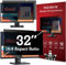 APeiSi 32 Inch Computer Privacy Screen Filter for 16:9 Widescreen Monitor - Privacy Shield,Anti-Glare and Anti-Blue light Screen Protector