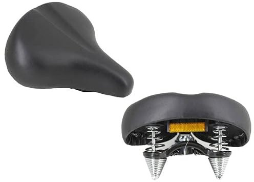 Fahrradsattel -K&B Vertrieb- Feder Deluxe Bequemsattel Sattel Fahrradsitz Tourensattel 036