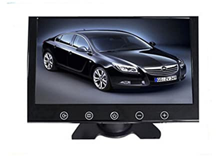 ZERTRAN 9 Inch TFT LCD Display Color Monitor for Rear View Backup Camera for Car SUV Van Truck