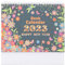 NUOBESTY Kalender 2023 Stehspulenkalender Büro-standkalender Monate Desktop-kalender Heim Tischkalender 2022-2023 Schreibtischunterlagen-kalender Papier Haushaltsprodukte Esstisch