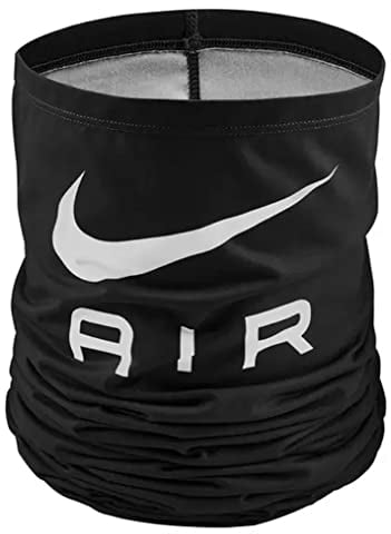 Nike Therma-Fit Halswärmer - Schwarz/Weiß, Schwarz