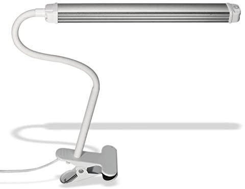 Anself Clip-on Desk Lamp for Tattoo Nail Art Reading Beauty Makeup Table Lamp Eye Protection LED Light Bendable Flexible Reading Lamp USB Powered