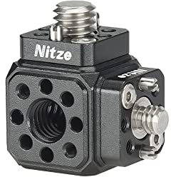 Nitze Camera Mount ARRI Cube Extension Adapter Plate (Six Sided) for DSLR Cage Rig Wireless Transmission