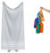 Luum® Hamamtuch groß 100x200 Strandtuch xxl Saunahandtuch Handtuch Yogatuch Duschtuch Strandhandtuch Saunatuch Badetuch Reisehandtuch Pestemal Turkish Towels, Damen Herren, 100% Baumwolle, Silber Grau