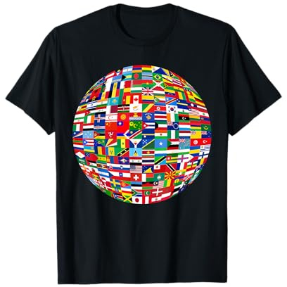 International flags Shirts Flags of the World T-Shirt