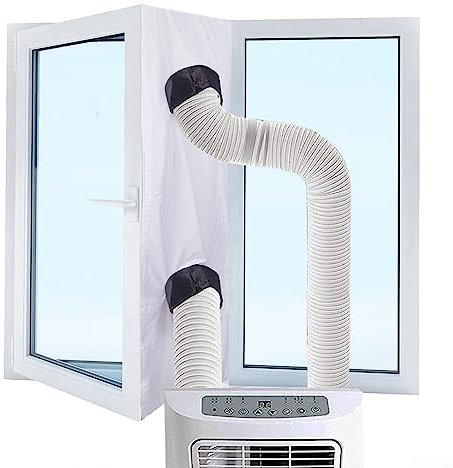 Kit de plaque d'étanchéité Windo pour climatiseur portable - Inclinaison réglable - 4 m - Ouverture simple
