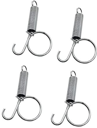 MAXIAOHAN Multifunctional Pet Door Spring Hooks for Fixing Cage Door Latch Locks for Parrot, Rabbit, Dog, Crate