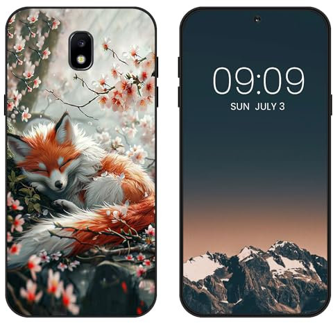 WUACYEAMING für Samsung Galaxy J5 2017 Hülle,Mode Schutzhülle Schwarz Handyhülle mit Aesthetic Muster Weich Silikon Dünn TPU Stoßfeste Kratzfest Schutzhülle Cover-Zoro