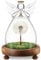 BBTO Muttertagsgeschenk für Mama Echt Pusteblume im Glas mit LED Licht Engel Ohne Flügel Nennt Man Mama Figuren Ewig Blume in Engel Glaskuppel Mutter Geburtstag Geschenk, Batterie Nicht Inbegriffen