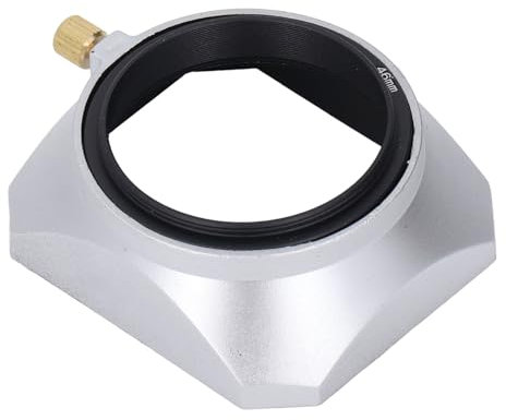 Parasol de Lente de 46 Mm, Parasol Cuadrado Retro con Aleación de Aluminio para Cámara Digital sin Espejo