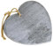 Love Heart Marble Board 25cm Grey Food Chopping Cutting Serving Display Rope Handle