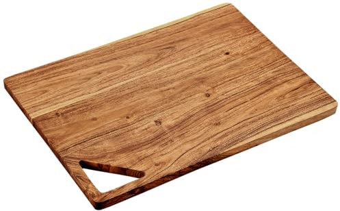 KESPER | Schneidbrett, Material: Akazienholz, Maße: 40 x 30 x 1,5cm, Farbe: Braun | 29142