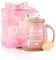 MengCat Gifts for Women Cute Cat Mugs Birthday Firendship Gift for her Kawaii Coffee Cup Thank You Leaving Gifts for Women Best Friend Colleague Sister Tea Cup Christmas Xmas Presents