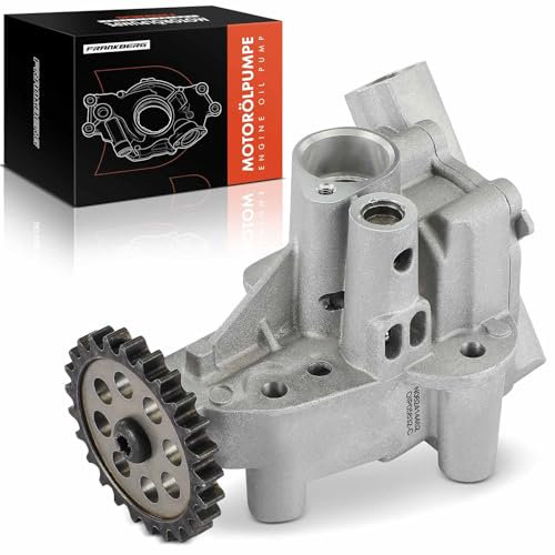 Frankberg 1x Pompa olio Compatibile con Beetle 5C1 5C2 Beetle Cabriolet 5C7 5C8 Golf VI 5K1 IV 162 163 AV2 AV3 New Beetle 1C1 9C1 New Beetle Cabriolet 1Y7 Replace# 07K115105Q