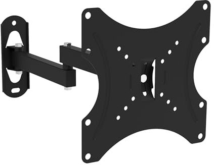 TD Systems P20X25A222 - Soporte de TV Pared articulado Doble con Movimiento Completo para Pantallas de 14 a 32 Pulgadas. VESA máximo de 200 x 200 mm