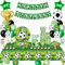 Decoration, Football Party Tableware Set, Decoration Boy, Balloons Paper Plates Cups Napkins Tablecloth for Party Children's Decoration