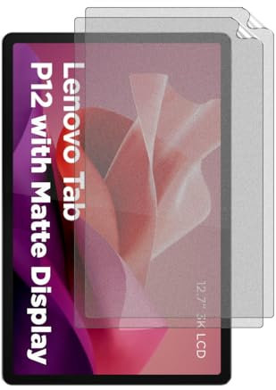 Glcrrpu Papier Schutzfolie für Lenovo Tab P12,Matt wie PET,Displayschutzfolie zum Zeichnen,Schreiben, Notizen machen,fühlt sich an wie auf Papier[2 Pcs]