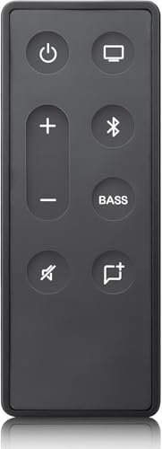 New Replacement Remote Control for Bose TV Speaker and Solo Soundbar Series II – Compatible with Bose Solo 5,10,15 Sound Systems (Models 418775, 740928-1120, 838309-1100) (b001)